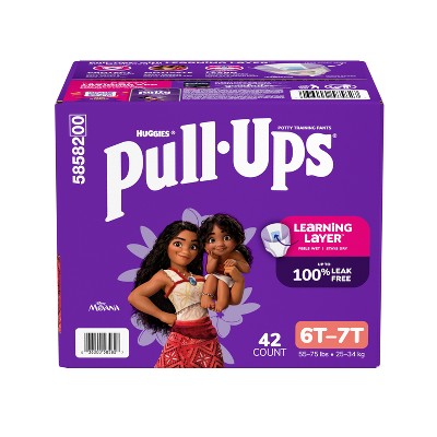 Pull-Ups Girls' Potty Training Pants - 6T-7T - 42ct
