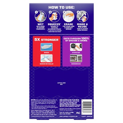 Mr. Clean Fresh Magic Eraser Variety Whole Home Extra Durable & Kitchen Dawn Multi-Purpose Cleaner - 8ct