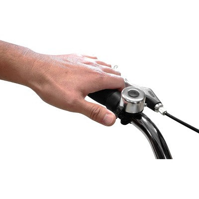 Bell Dinger 50 Basic Bike Bell - Silver