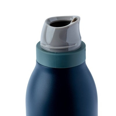 Owala 24oz FreeSip Twist Stainless Steel Water Bottle - Navy Nights