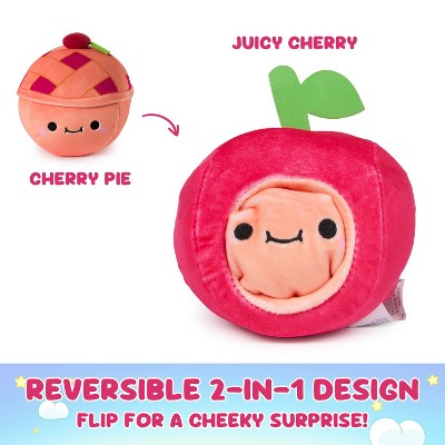 Cheeky Chonks 4.5" Cheeky Cherry Reversible Plush