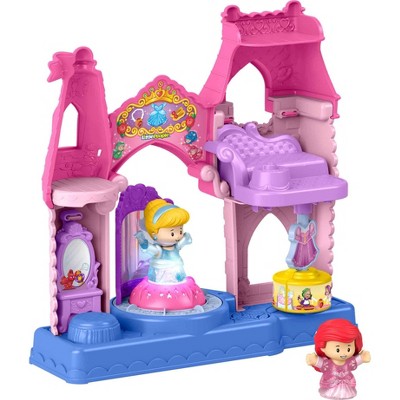 Fisher-Price Little People DISNEY Princess Shimmer & Glow Dress Shop Toddler Playset & 2 Figures
