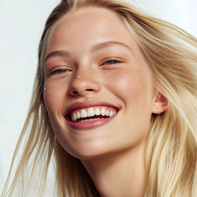 Fazit Silver Glitter Freckle Makeup Patches