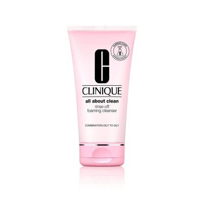 Clinique All About Clean Rinse-Off Foaming Face Cleanser - 5 fl oz - Ulta Beauty: Hypoallergenic, Oil-Free Formula