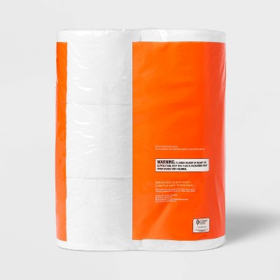 Premium Ultra Strong Toilet Paper - 6 Rolls - up&up