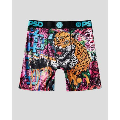 PSD Men's Tiger Rosa/Beast Mode Print Briefs - S