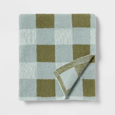 Knit Kids' Throw Blanket Green - Pillowfort