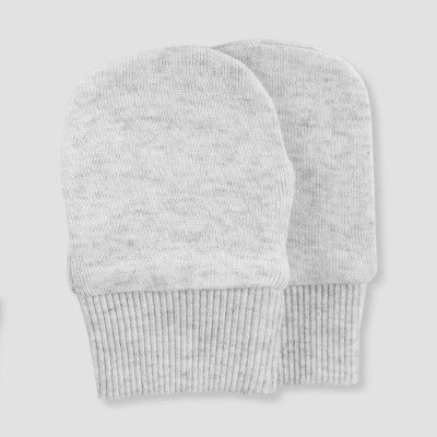 Carter's Just One You Baby 6pk Hat and Mitten Set - White/Gray