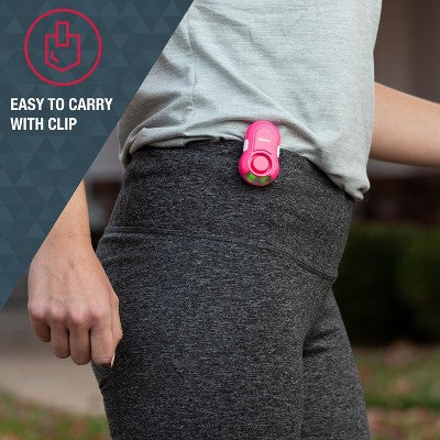 Sabre Personal Alarm with LED Light - Pink