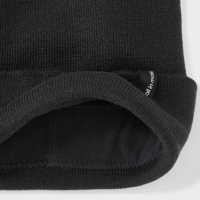 Knit Beanie Hat - All In Motion Black