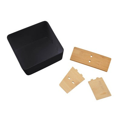 Thinkspace 4 Compartment Storage Black