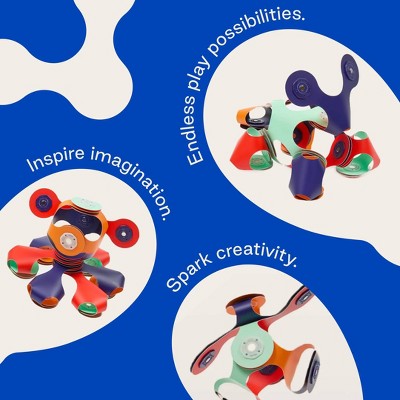 Clixo Tiny & Mighty Magnetic Building Set - Space