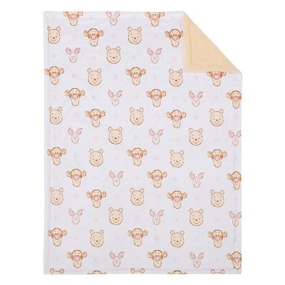 Disney Winnie the Pooh Sweet Hugs Baby Blanket