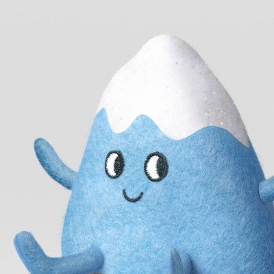 Christmas Felt Duo Figural Mountain and Sled - Wondershop