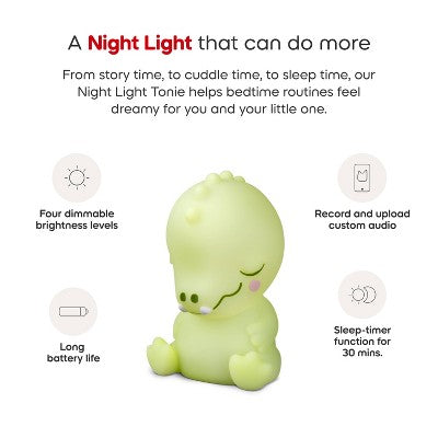tonies Sleepy Friends: Sleepy Crocodile Night Light