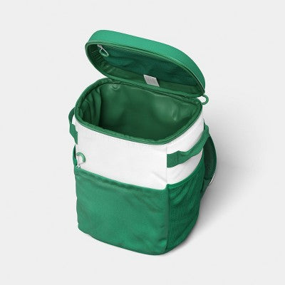 24 Cans/20.4qt Backpack Cooler Green - Sun Squad