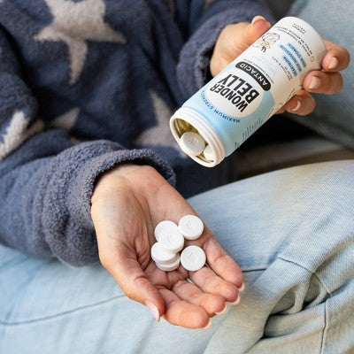 Wonderbelly Digestive Antacid Tablets - Vanilla Bean - 60ct