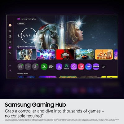 Samsung 50" Crystal UHD 4K Smart TV: Alexa, Bluetooth, HDR10+ (LOCAL PICKUP ONLY)
