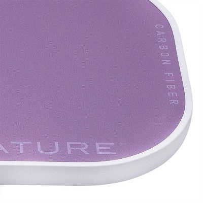 PBPRO Signature Carbon Fiber Pickleball Paddle - Lavender: Polypropylene Core, Traditional Frame