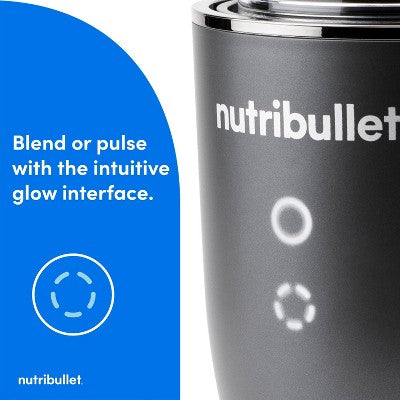 nutribullet Ultra 1200W Personal Blender: NutriBullet Smoothie Maker, Dishwasher-Safe, Pulse Feature, Gray