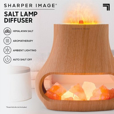 Sharper Image Salt Lamp Diffuser