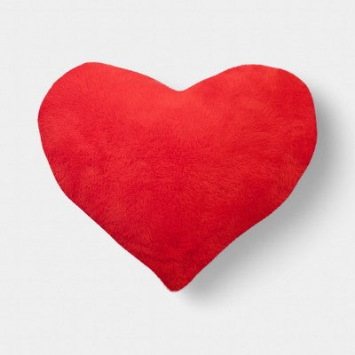Plush Heart Pillow Red - Room Essentials