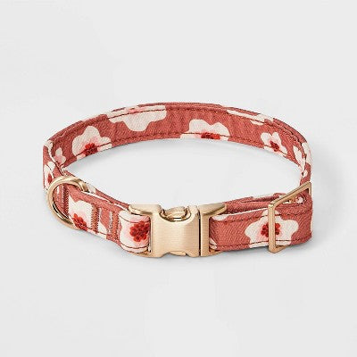 Fashion Floral Dog Collar - Boots & Barkley XS