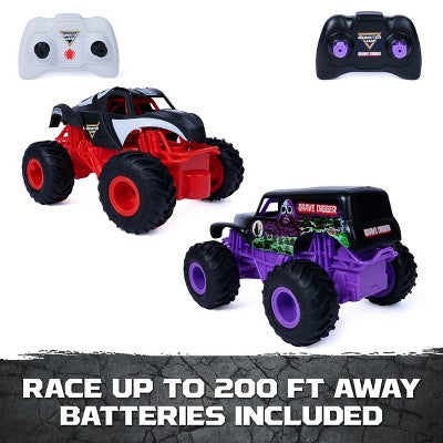 Monster Jam Racing Rivals, Official Grave Digger Vs. The Amazing Spiderman RC