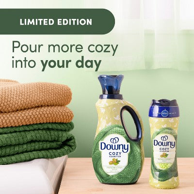 Downy Laundry Beads Limited Edition Cozy Collection In-Wash Scent Beads - Cozy Pistachio - 7.8oz