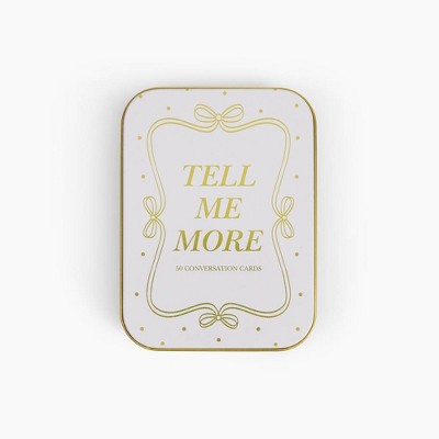 Love x June 50ct 'Tell Me More' Conversation Cards