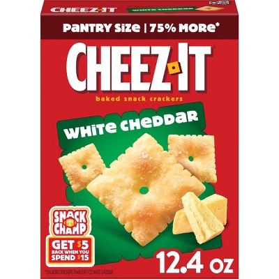 Cheez-It White Cheddar Baked Snack Crackers - 12.4oz