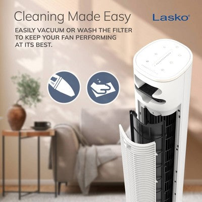 Lasko 40" 12H Timer Remote Control Oscillating Tower Fan (LOCAL PICKUP ONLY)