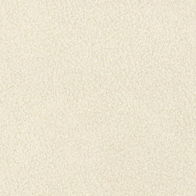 15" Single Square Small Storage Ottoman Cream Faux Shearling - Room Essentials