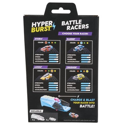 Hyper Burst Battle Racers Green Storm Car and Launcher