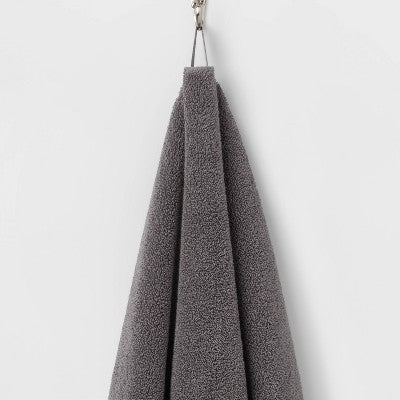 Performance Oversized Bath Towel Dark Gray - Threshold™