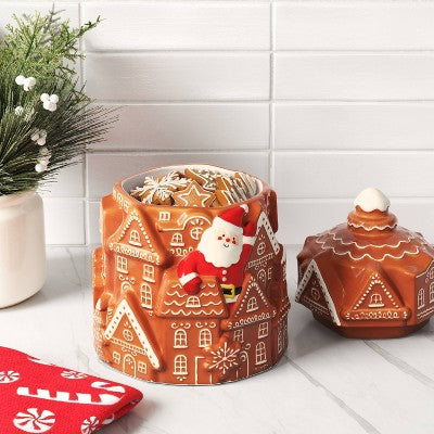 Christmas Stoneware Gingerbread Cookie Jar - Wondershop