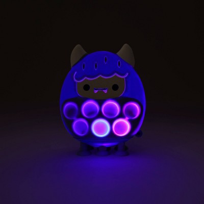 Light Up Bubble Pop Squish Blue Yeti - Bullseye's Playground