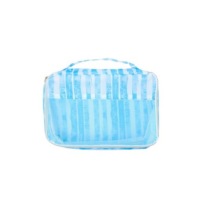 Skinnydip Lightweight Packing Cube Set - Blue Stripe