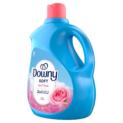 Downy Soft & Fresh Liquid Fabric Softener - April Fresh - 100 fl oz