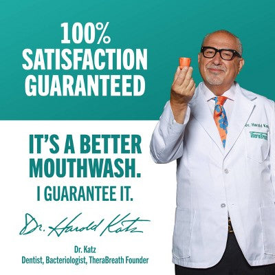 TheraBreath Deep Clean Mouthwash - Fresh Mint - 33.8 fl oz: Paraben-Free, Phthalate-Free, Formaldehyde-Free