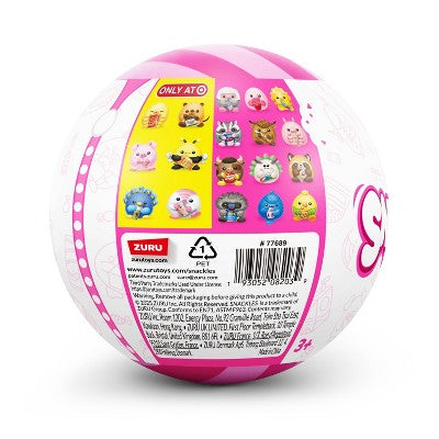 Snackles 5" Capsule Series 3 Stuffed Animal: Zoo & Farm Characters, Polyester