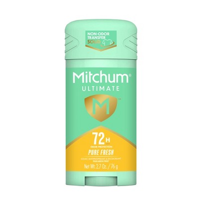 Mitchum Women's 72-Hour Solid Deodorant - Pure Fresh - 2.7 oz: Vegan, Under Arm, Antiperspirant