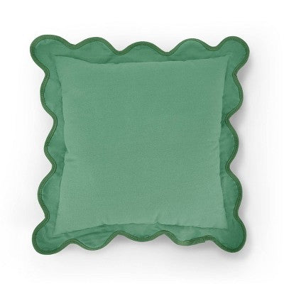 Solid Square Pillow - Bullseye's Playground