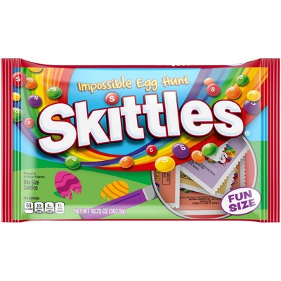 Skittles Original Fun Size Impossible Egg Hunt Easter Candy Bag - 10.72 oz