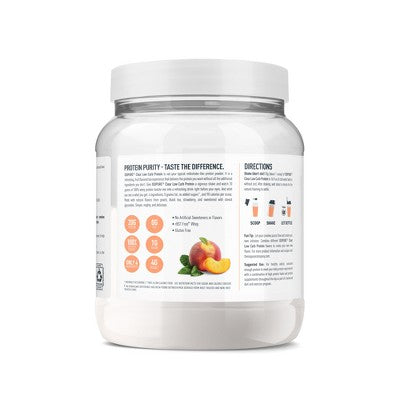 Isopure Clear 20g Protein Powder - Strawberry Peach Iced Tea: Whey Protein Isolate, 1 Package, Powder Form
