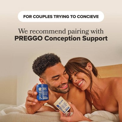 O Positiv PREGGO Sperm Health Support Capsules for Men to Support Sperm Count & Motility, Healthy Testosterone, & Healthy Conception - 60ct