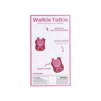 Vivitar Mini Walkie Talkie - Pink