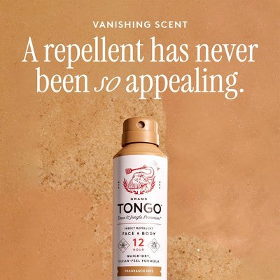 Grand Tongo DEET-Free Picaridin Insect Repellent Family Formula - Fragrance Free - 4.5oz: Skin Spray for Mosquito Protection