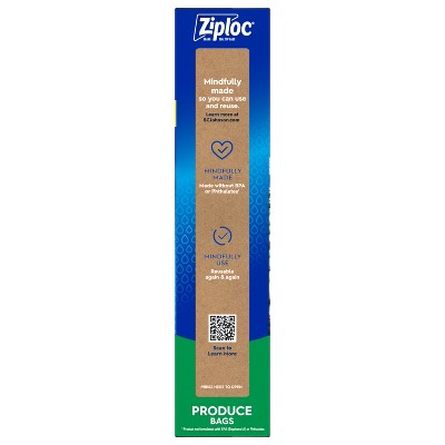 Ziploc Crisp Guard Produce Bags - 15ct