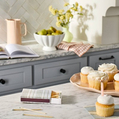 Gingham Plaid Printed Boxed Matches 75ct - Hearth & Hand with Magnolia